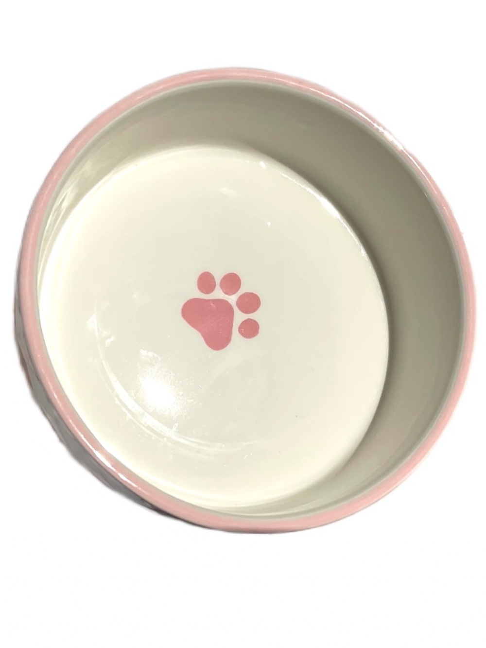 Signature Housewares Pink Cat Bowl